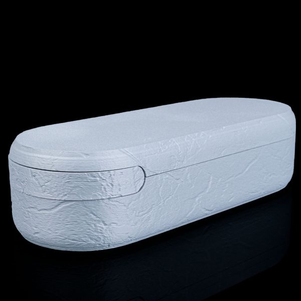 Table Organizer 1 - Raw Concrete - Desk Kit