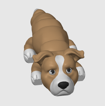 Baby Pitbull Key Chain Or Pocket Toy