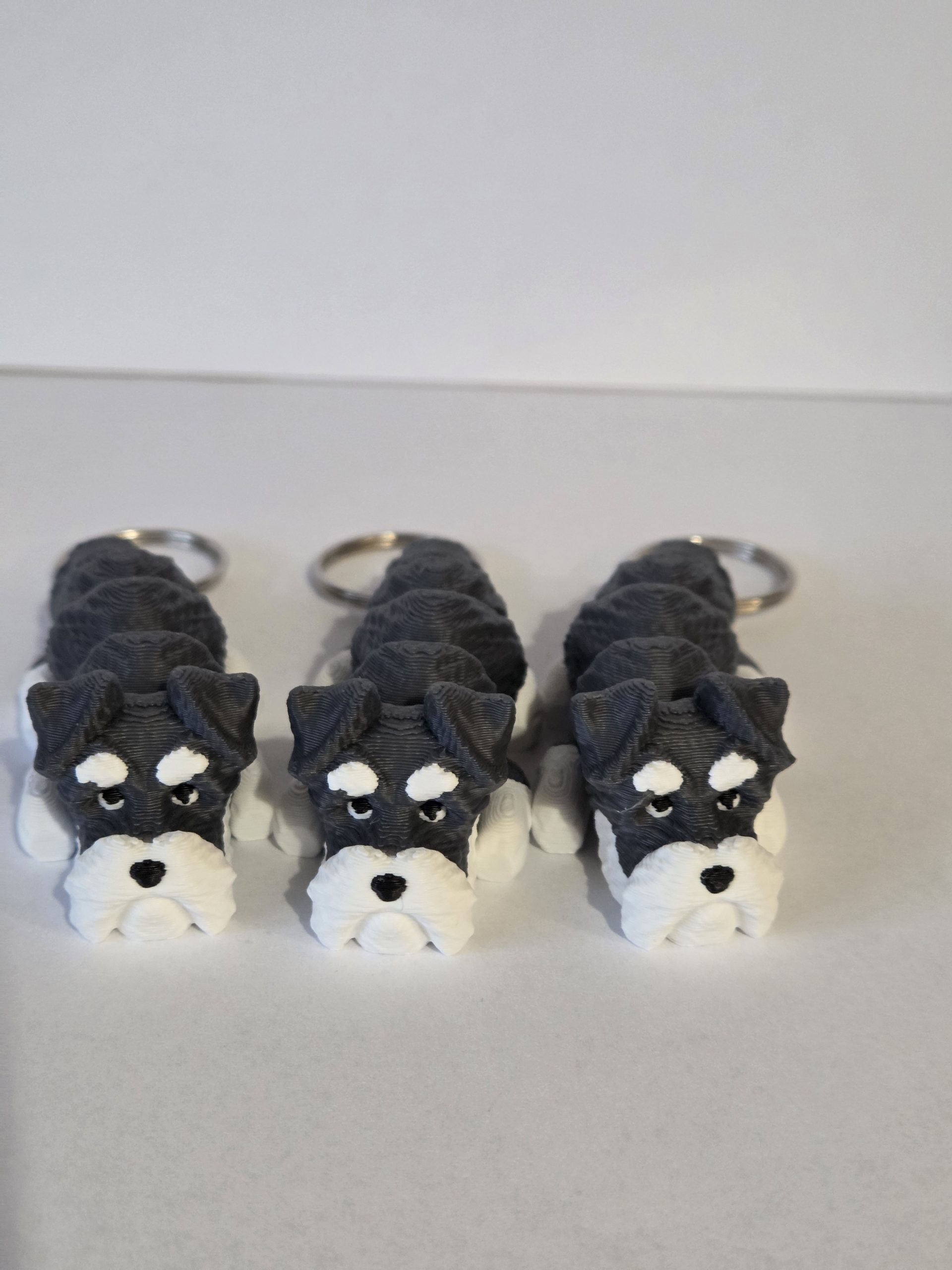 Baby Schnauzer Key Chain Or Pocket Toy - Image 3