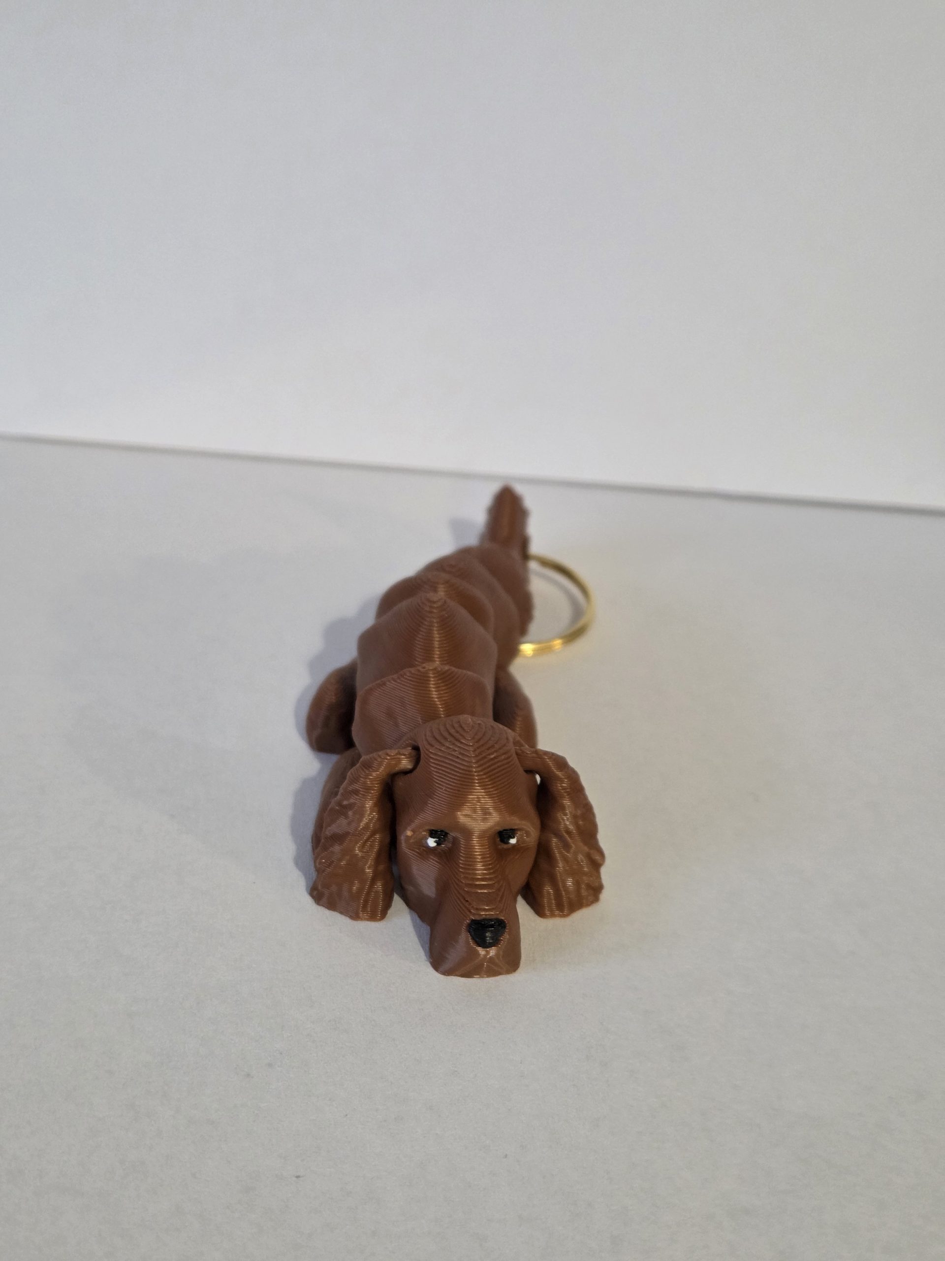 Baby Irish Setter Key Chain Or Pocket Toy - Image 3