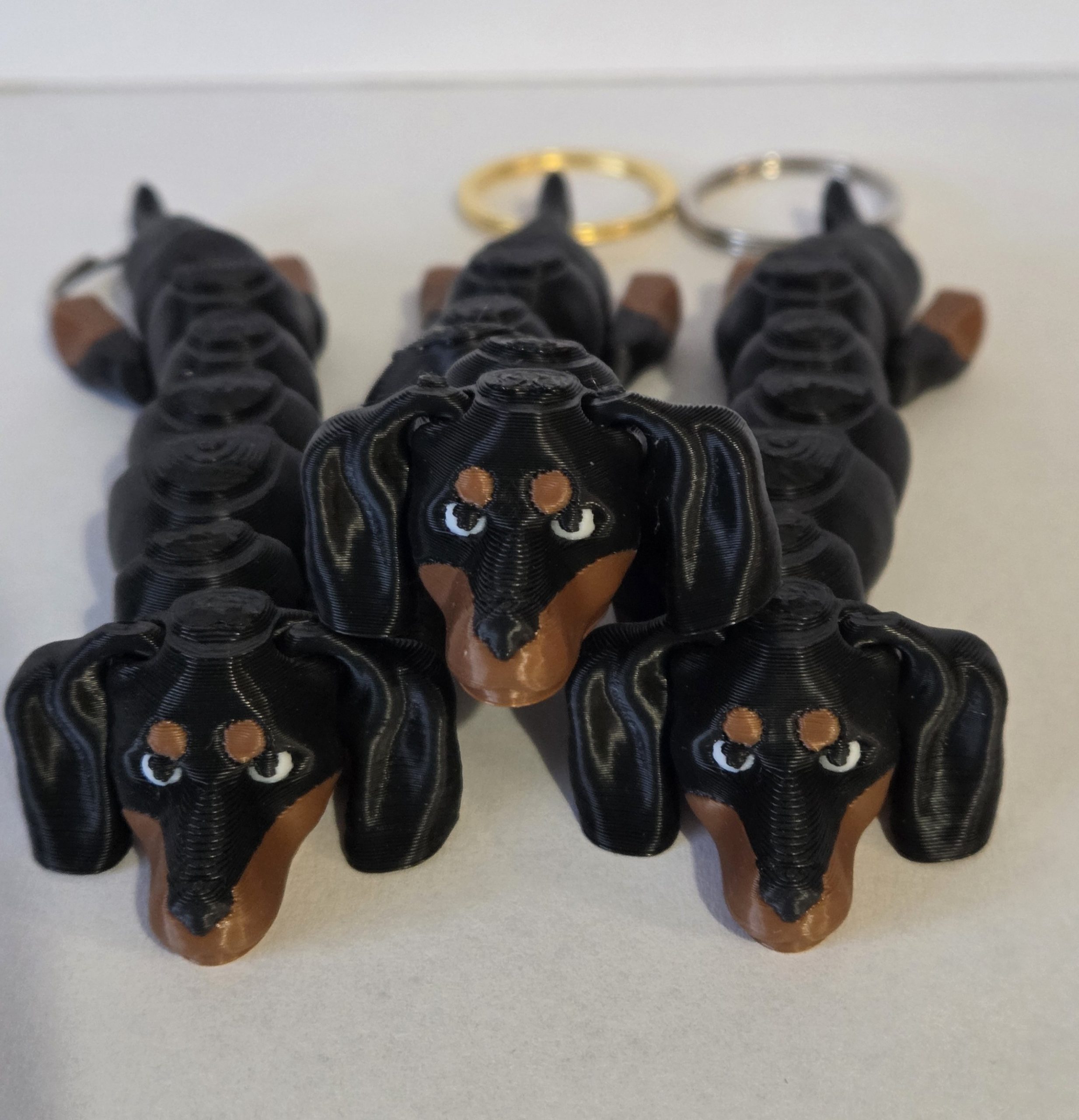 Baby Dachshund Key Chain Or Pocket Toy - Image 4