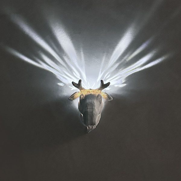 High Elk Wall Light