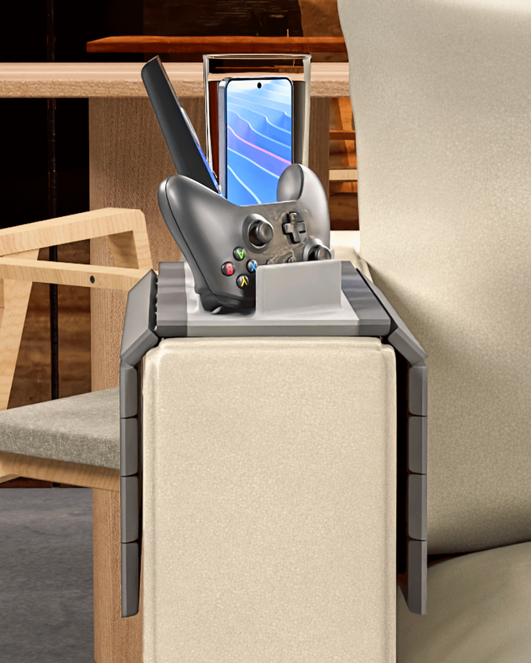 Couch Arm Tray - One Player - Image 3